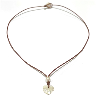 Amour Freshwater Pearl Necklace | Wendy Mignot